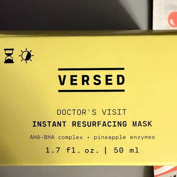 THREE Piece Face Mask / Face Peel BUNDLE - Bliss / Versed / Soap & Glory ALL NEW - Picture 9 of 15